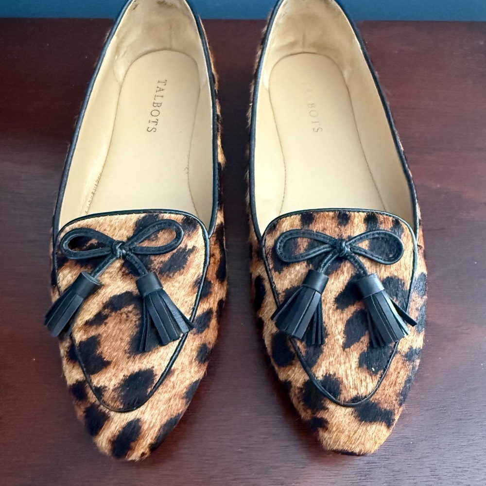 Talbots Leopard Print Women's Loafers